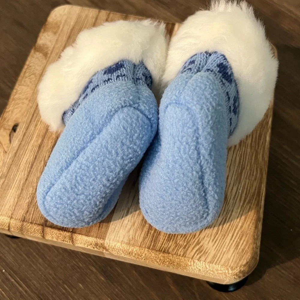 American Girl Doll Polar‎ Bear Pajamas Slippers Only Retired